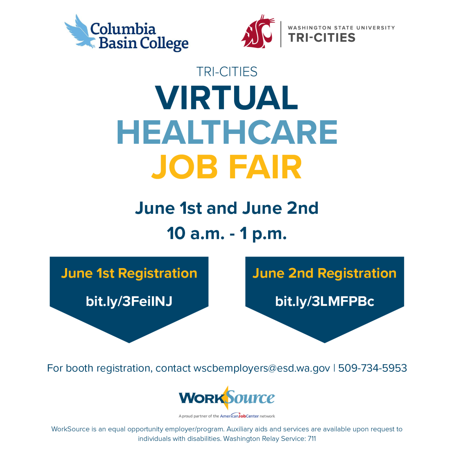 Tri-Cities Virtual Job Fair 