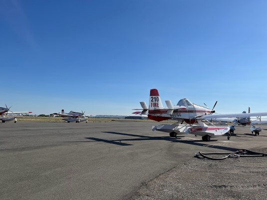 KRLD To Host DNR Firefighting Aircraft