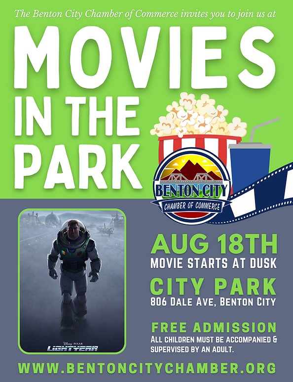 Movies in the Park in Benton City!