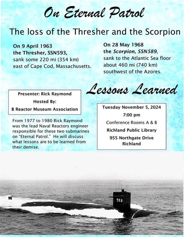 On Eternal Patrol - The Loss of the Thresher and the Scorpion