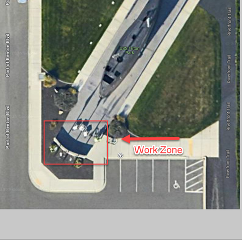 Public Notice: Construction at USS Triton Sail Park – April 14-23, 2025