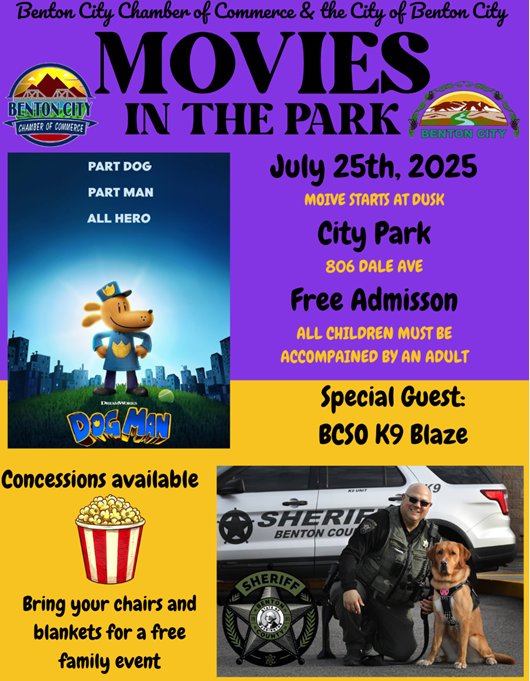 Benton City - Movies in the Park