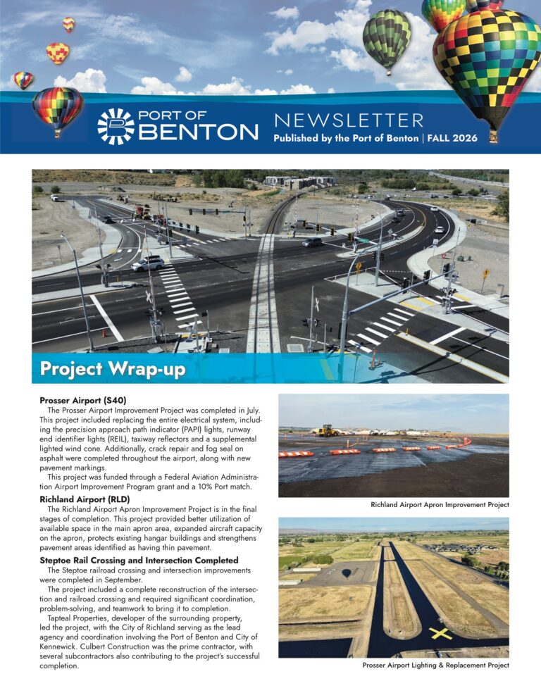 2026 Port of Benton Fall Newsletter