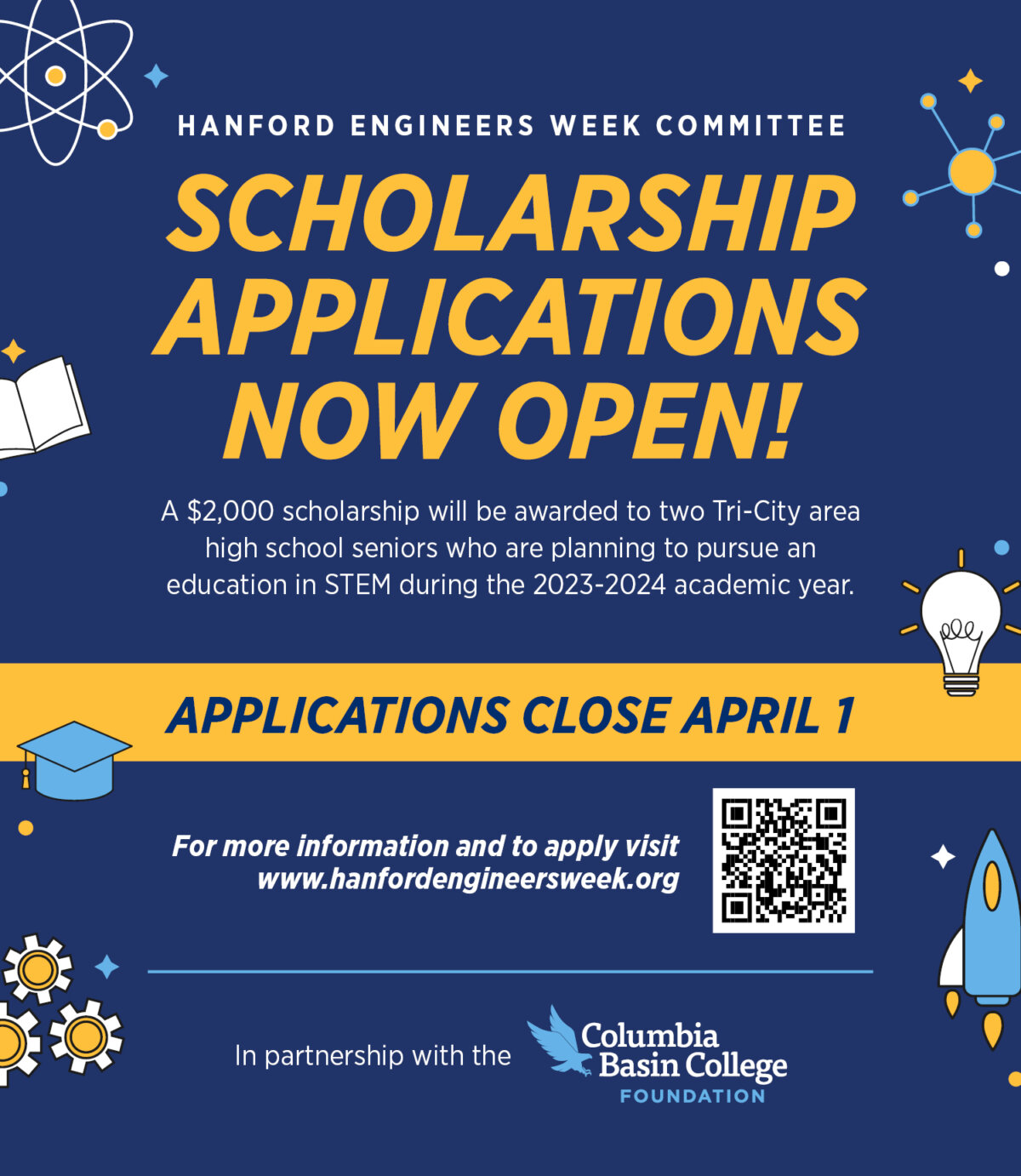 Hanford Engineers Week - Scholarship Applications Open!