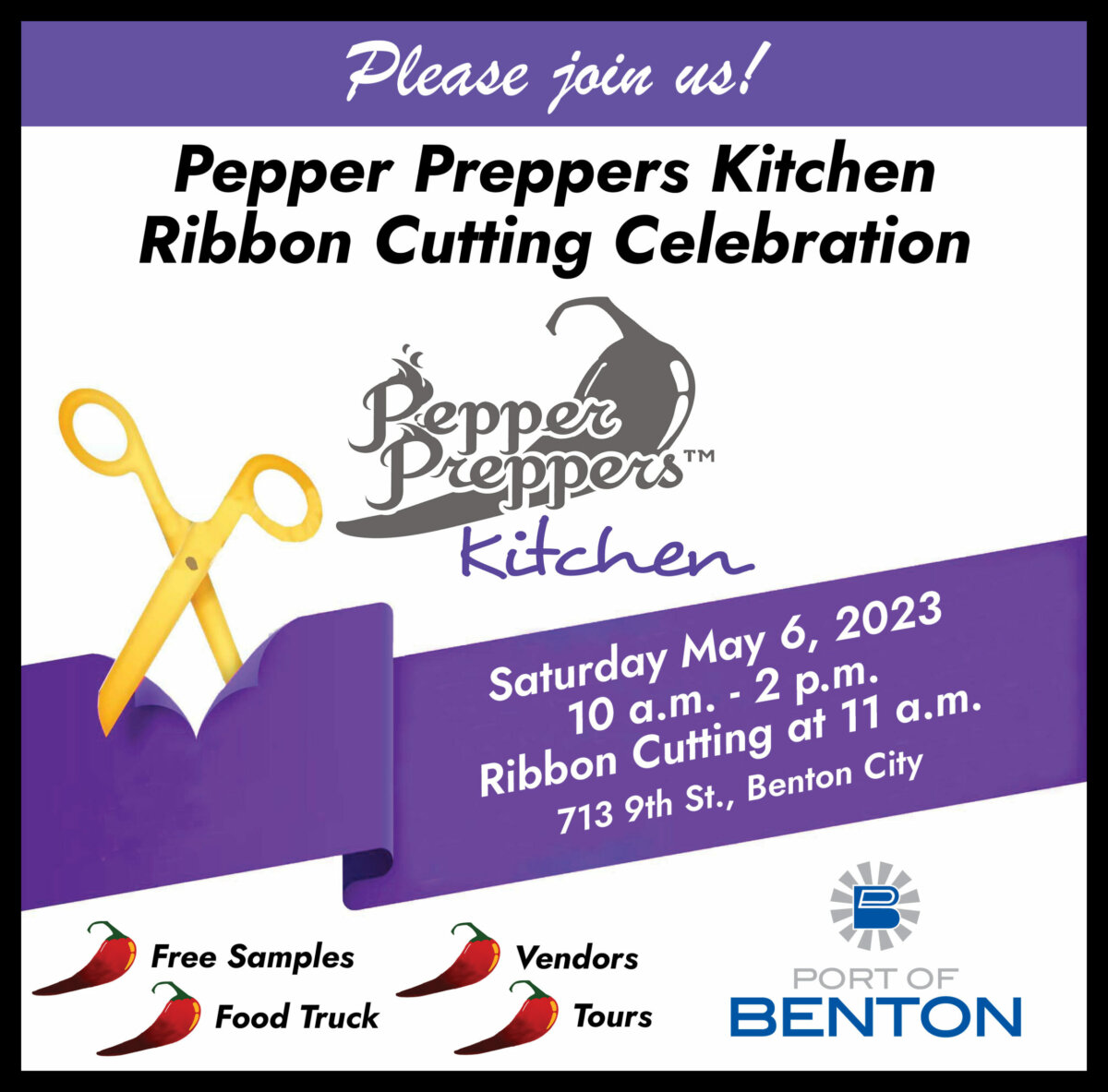 Pepper Preppers Kitchen Ribbon-Cutting Celebration