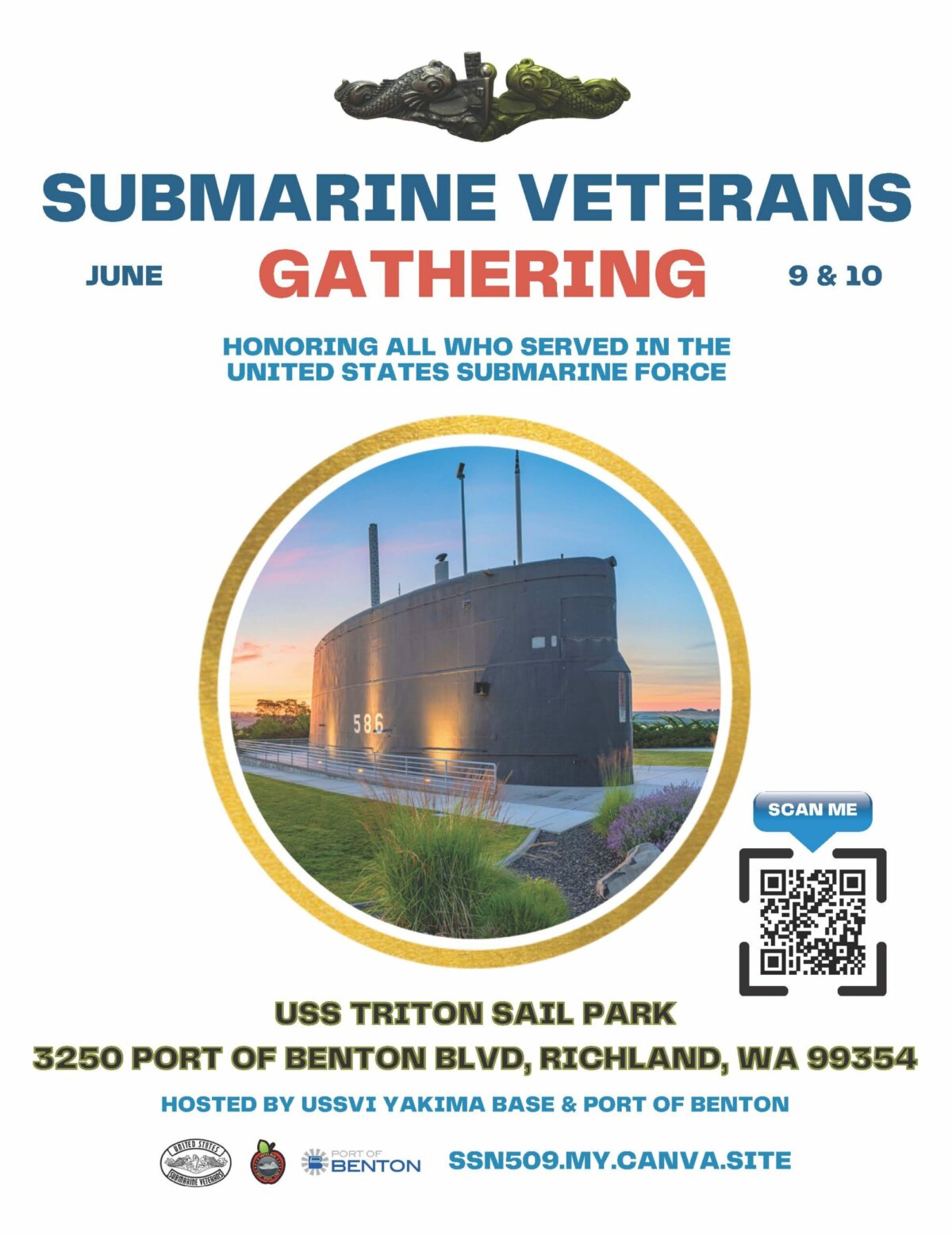 Community Ceremony to Honor Submarine Veterans on Saturday