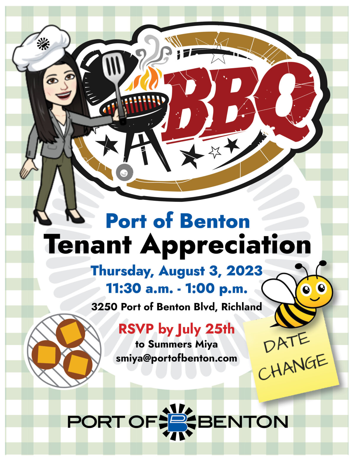 Tenant Appreciation BBQ - Updated Date!