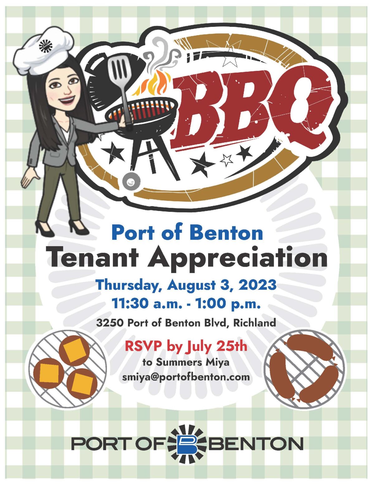 Port of Benton Tenant Appreciation BBQ