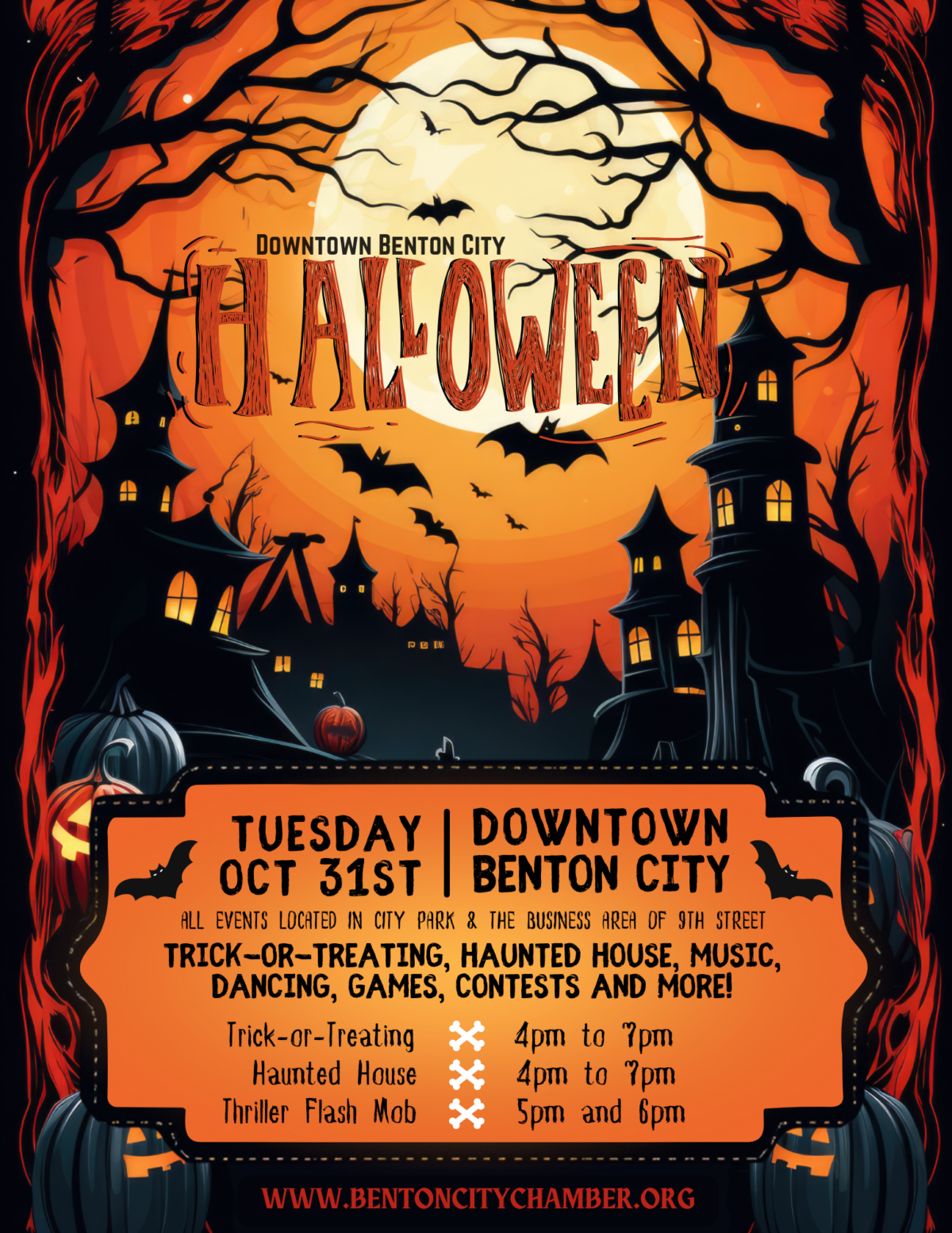 Benton City Halloween Events