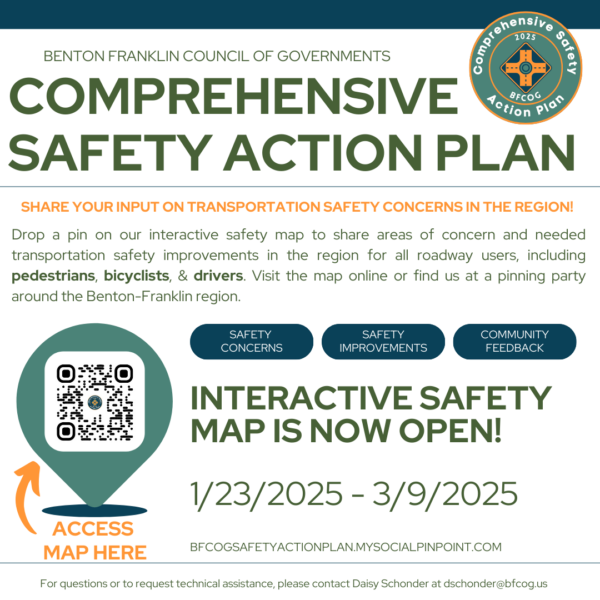 Help Shape the Future of Transportation Safety in the Benton-Franklin Region