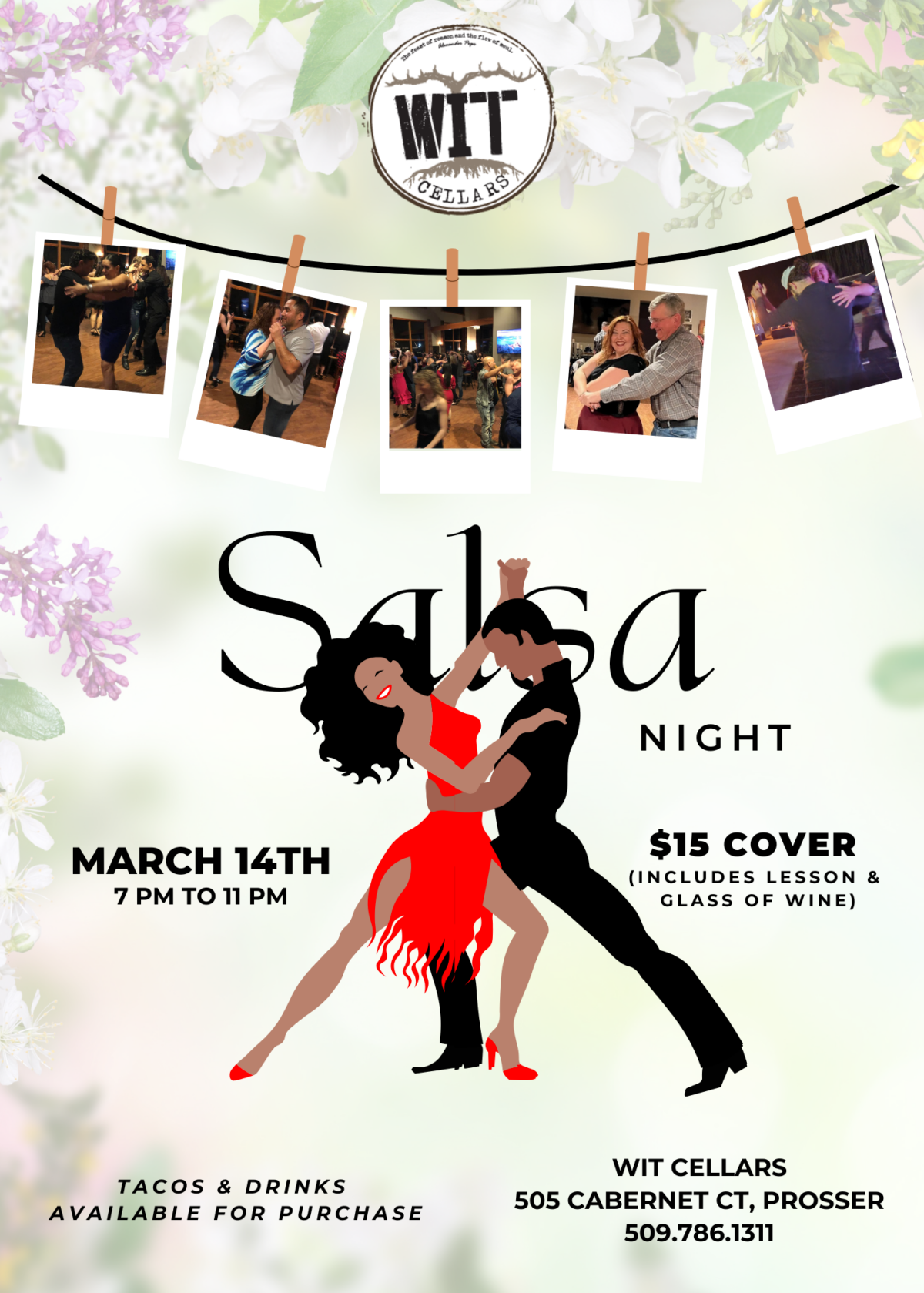 Salsa Night at WIT Cellars